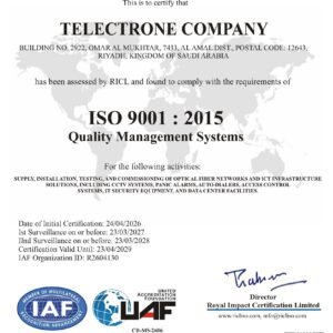 TELECTRONE COMPANY QMS ISO-9001-2015 (OK)